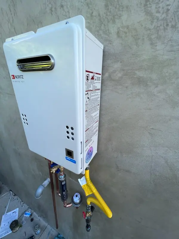 Tankless water heater installation for Valley View Heights homes